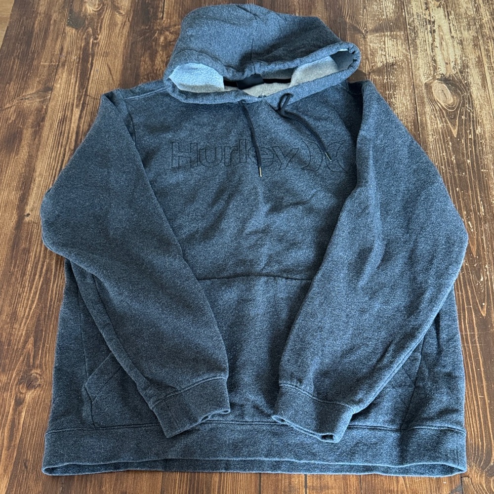 Hurley Men's Charcoal Hoodie